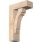 Ekena Millwork Merced Block Smooth Bracket w/ Offset Brace, Douglas Fir, 5 1/2"W x 14"D x 22"H BKT0604X14X22MRC05SDF - alternate 1